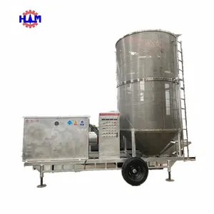 Mobile Continuous grain rice dryer corn rice 10-300T drying tower with diesel burner batch electric circulating grain drying