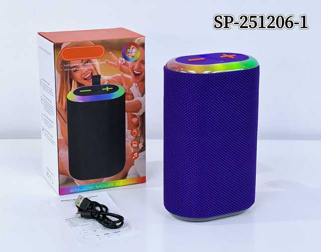 RGB Light  Bluetooth Speaker SP-251206-1 Portable Wireless Speaker with HiFi Sound for Party