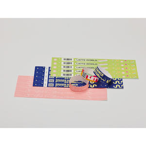 Bracelets étanches [AnyWristband] en TYVEK entièrement colorés, type connecté, 25 mm (1 pouce) pour événements - Product Image 4