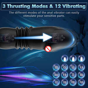 Anneau Pénien Massage Prostate Poussée Contrôle Application Télécommande Bluetooth Vibrant Anal Télescopique pour Hommes Retardateur Stimulation Point P Masculin - Product Image 2