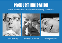 Bandes nasales anti-ronflement Orange Peel Sleep Strip, conçues sur mesure, écologiques, certifiées CE, soulagement de la douleur, marque Runkang
