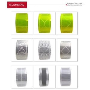 triangolo goffratura avvertimento del pvc nastro riflettente - Product Image 6