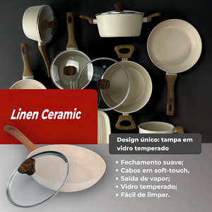 High Quality Ceramic Coated <b>Pot</b> Pan Silicone Glass Lids Stainless Steel Handle Non Stick 12 Piece Forged Aluminium Cookware Set - Product Image 5
