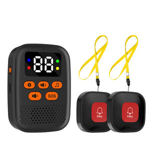 Système d'alerte médicale pour personnes âgées avec bouton <span class=keywords><strong>SOS</strong></span> d'<span class=keywords><strong>urgence</strong></span>, style montre-bracelet, prise en charge de l'application iOS, alarme sonore pour les soins à domicile et les soins infirmiers - Product Image 5