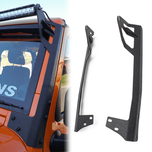 Thanh Đèn <span class=keywords><strong>LED</strong></span> Làm Việc <span class=keywords><strong>50</strong></span> Inch Giá Đỡ Gắn Kính Chắn Gió Phía Trên Cho Xe Jeep Cho Wrangler JK - Product Image 1