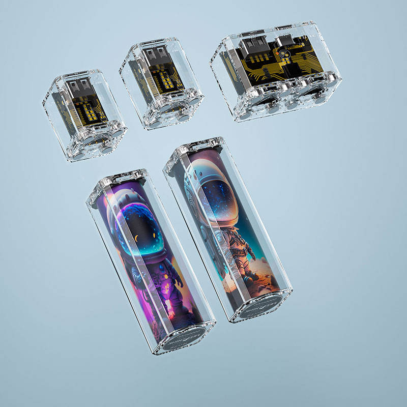 Trois tête deux batterie mise à niveau couple pack "10000 mah