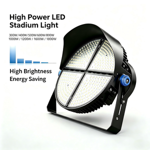 รับประกัน 5 ปี 270000lm 1800W 300W 800W ไฟส่องสนามแข็งแรงทนทานจากโรงงาน ไฟเสาสูงอลูมิเนียม ไฟฟุตบอล LED - Product Image 4