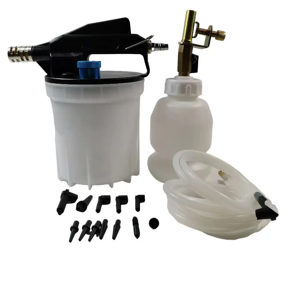 2L chân không Phanh dầu bleeder Kit chất lỏng Refill chai + phá vỡ chất lỏng extractor mới