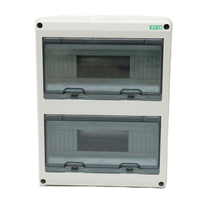 Boîtier de Distribution électrique étanche, en plastique ABS, étanche conforme à la norme IP65, HT- 24 voies, boîte de connexion pour fusibles MCB SPD