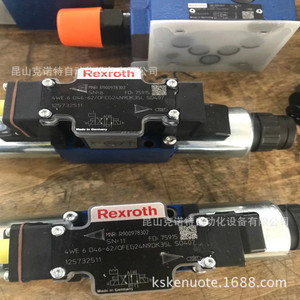 วาล์วไฮดรอลิก Rexroth รุ่น 4WRZE10W6-85-7X/6EG24N9ETK31/F1D3M 24V แบบทำงานโดยตรง วัสดุเหล็กหล่อ - Product Image 1