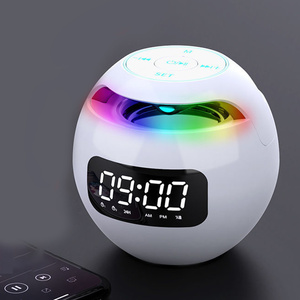 Altoparlante portatile Wireless: sveglia, induzione del corpo umano, luce d'atmosfera colorata e Design impermeabile-piccolo e leggero - Product Image 3