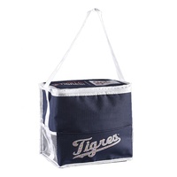 Boîte à lunch portable avec logo personnalisé, sac isotherme à grande poignée, polochon souple et étanche en maille, isolé pour aliments