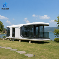 Maison Capsule Spatiale de Luxe 2026 – Cabine Modulaire Préfabriquée Intelligente pour Appartements, Hôtels, Complexes Hôteliers, Camping, Villas et Bureaux