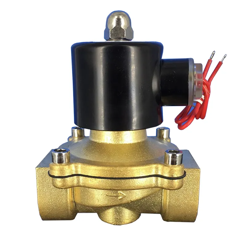 Direct All Copper Normally Open Hydrophobic Oil Water Air Solenoid Valve