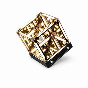 Wholesale Acrylic Mini Cube Infinity <b>Mirror</b> LED Lamp USB Night Light Custom Logo Gift Home Decor - Product Image 1