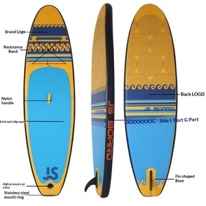 Planche à pagaie <span class=keywords><strong>gonflable</strong></span> pliable en PVC (SUP) pour adultes, idéale pour le surf et le kayak – Direct Usine - Product Image 5