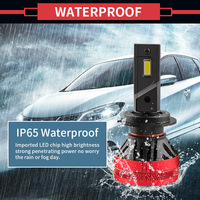 Bombilla LED H7 para Faros Delanteros con Tubo de Calor y Ventilador de Doble Rodamiento para una Iluminación Frontal Estable, Faros LED para Mercedes W221