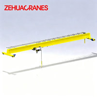 Pont roulant électrique Zehua 10 tonnes, portée 7,5-31,5 m, 3P 220-440V 50/60Hz, hauteur de levage max. 30 m, pour atelier