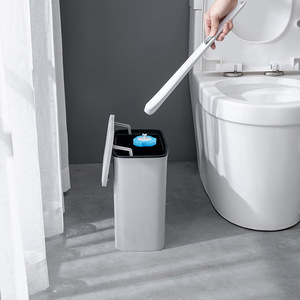 Nuevo Diseño <span class=keywords><strong>de</strong></span> Cepillo para Inodoro con Soporte para Baño, Cepillo <span class=keywords><strong>de</strong></span> Limpieza Desechable para Inodoro - Product Image 3