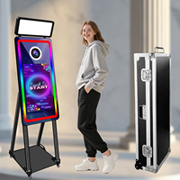 Espejo Mágico Pequeño para Fotos, Compatible con Cámara e Impresora, Máquina de Fotomatón con Espejo para Selfies, Precio de Fábrica
