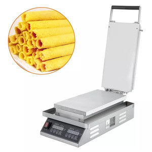 Machine à rouleaux d'œufs électrique multifonctionnelle en acier inoxydable pour crêpes croustillantes et cornets de glace - Product Image 1