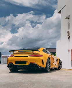 Piezas de Repuesto para Mercedes-Benz AMG GT GTC GTS, Nuevas, Estilo GTR, Kit de Carrocería con Alerón Delantero y Trasero - Product Image 3