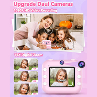 Kamera instan Digital Mini anak-anak, ukuran saku 2.4 inci 32GB, hadiah Natal, kamera Digital Mini, harga warna, kamera foto instan, cetak instan
