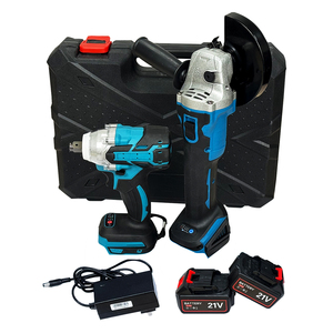 Youtai 21V DIY Juego de Herramientas Eléctricas Industriales 2 uds amoladora angular multifuncional llave eléctrica Material plástico listo para enviar - Product Image 1