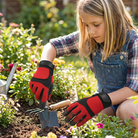Gants de sécurité de travail universels essentiels pour le travail en extérieur, respirants et épais pour les enfants et les adultes