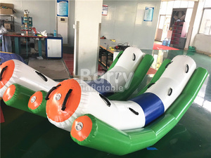 Offre Spéciale été jeux d'eau gonflable eau balançoire lac et mer flottant eau jouer banane balançoire flottant bateau gonflable - Product Image 3
