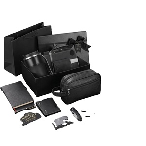 Creative Corporate Gift Retirement Gift Set <b>Black</b> <b>Mens</b> Business Kit Tumbler <b>Wallet</b> Travel Bag <b>for</b> Promotion Souvenir - Product Image 2