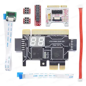 TL631-Pro诊断卡 + 迷你PCIE + A-DEBUG台式机PCI主板PCIE笔记本PCI-e测试卡