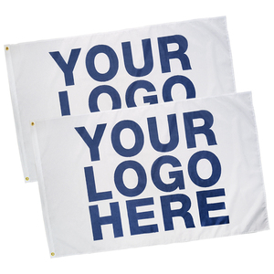 Thấp moq cá nhân Double Sided quảng cáo cờ tùy chỉnh lông cờ với cực - Product Image 4