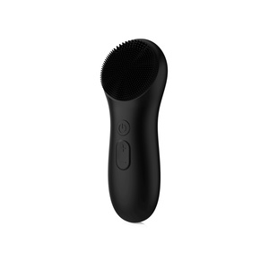 Nouvel appareil de nettoyage du visage sans fil portable, brosse nettoyante faciale en silicone avec fonction chauffante et massage - Product Image 4