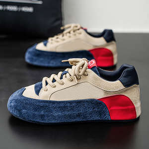 Chaussures décontractées sportives rétro pour hommes, légères et respirantes, durables, pour les sports de plein air avec semelles épaisses pour la course à pied - Product Image 4