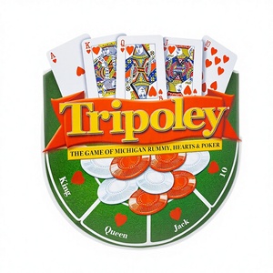 Juego de cartón clásico de lujo - una combinación favorita para las familias. Noche de juegos en familia. Apto para niños mayores de 8 años. - Product Image 1