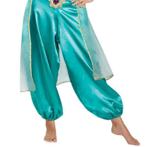 Conjunto <span class=keywords><strong>de</strong></span> 3 Piezas <span class=keywords><strong>de</strong></span> Disfraces <span class=keywords><strong>de</strong></span> <span class=keywords><strong>Princesa</strong></span> <span class=keywords><strong>Jazmín</strong></span> <span class=keywords><strong>de</strong></span> la Lámpara Mágica <span class=keywords><strong>de</strong></span> Aladino para Mujer, para Halloween o Carnaval - Product Image 2