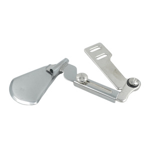 Pince à ourlets incurvée en acier inoxydable pour tissus fins – Pièce d'équipement de traitement de vêtements - Product Image 3