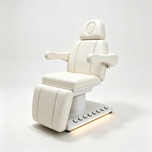 Cama de Belleza Blanca de Alta Calidad, Silla Facial Eléctrica, Cama de Esteticista Reclinable, Cama de Masaje, Cama de Belleza Eléctrica con Motores - Product Image 6