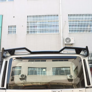 วัสดุ ABS สีดำ สปอยเลอร์หลังขนาดใหญ่สำหรับ Chery Icar V23 ชุดแต่งหลังคา - Product Image 4