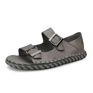 Pantoufles décontractées tendance avec logo personnalisé, nouveau design, pantoufles pour hommes avec semelle en liège - Product Image 1