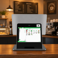 Système de point de vente tout-en-un avec écran tactile de 15,6 pouces, imprimante, scanner, terminal de caisse, système Android pour magasin de détail