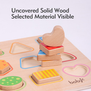 Brinquedos Educativos Montessori para Crianças de 1 a 3 Anos Quebra-Cabeça de Madeira de Correspondência de Números Sensorial - Product Image 4