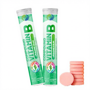 Ausreson Multi integratori vitaminici OEM biotina acido folico vitamina C/B/E vitamina B complesso compresse effervescenti - Product Image 1