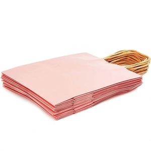 Medium Gift <b>Bags</b> with Handles for Wedding Presents <b>Bag</b> Eco-friendly Durable Boutique Grocery <b>Bag</b> Large Capacity Paper <b>Bag</b> - Product Image 5