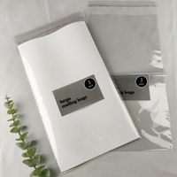 Sacs Cellophane Transparents Auto-Adhésifs en OPP Plastique pour Vêtements avec Logo Personnalisé