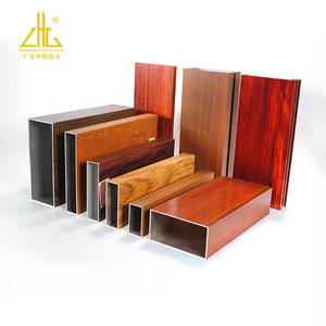 Vallas y Puertas para uso en el hogar, listón de aluminio de grano de madera extruido, precio - Product Image 2