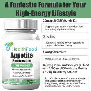 Cápsulas de Control de Apetito de Marca Privada que Promueven la Sensación de Saciedad con Vitamina D3, Zinc y Cromo que Favorecen la Salud Intestinal - Product Image 3