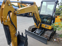Mini-excavatrice sur chenilles rétractables, rayon de fouille maximal 4750 mm, pour aménagement paysager XE26U