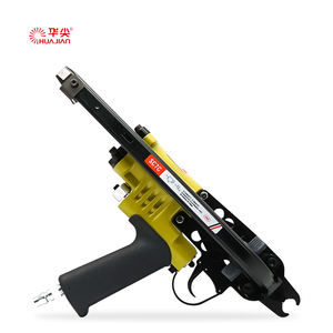 Pistola neumática de anillo C, herramienta de pistola de clavos de aire, C clavadora de anillo, alicate de aire utilizado para conexión de clavado de <span class=keywords><strong>malla</strong></span> de alambre, encuadernación fija - Product Image 2